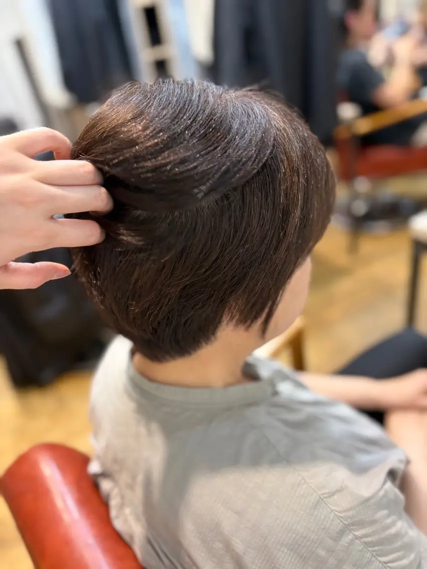 ショート しみず りんねのヘアスタイル