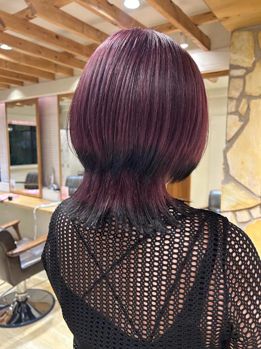 ショート カラー カット ヘアカラー kawabe maikoのヘアスタイル