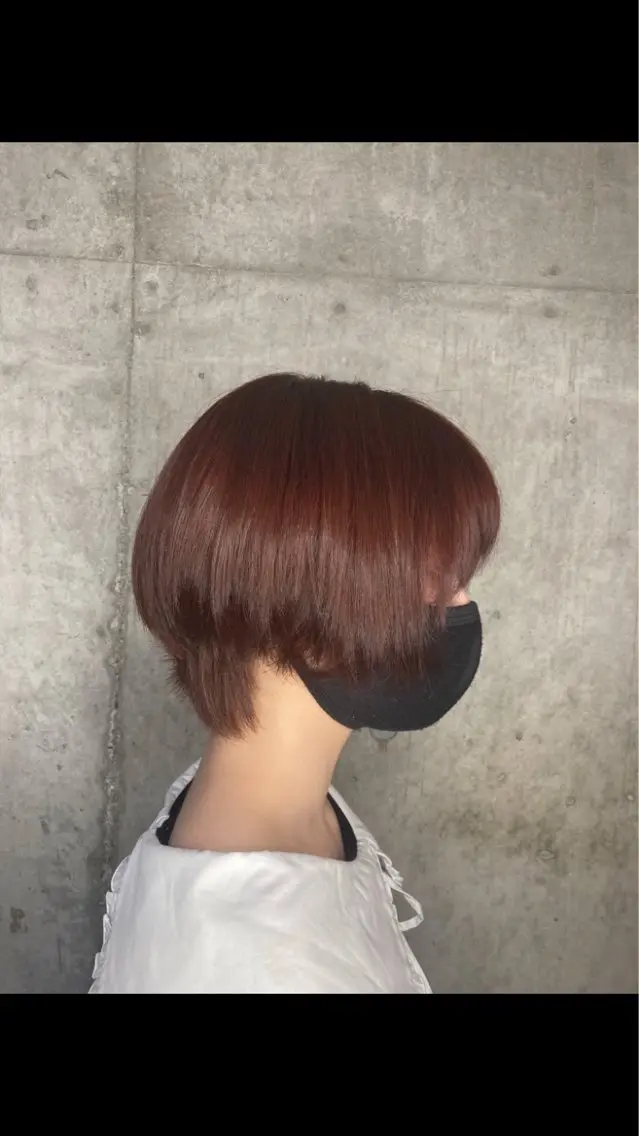 ショート 横浜美容室／暖色系 michika🌹のヘアスタイル