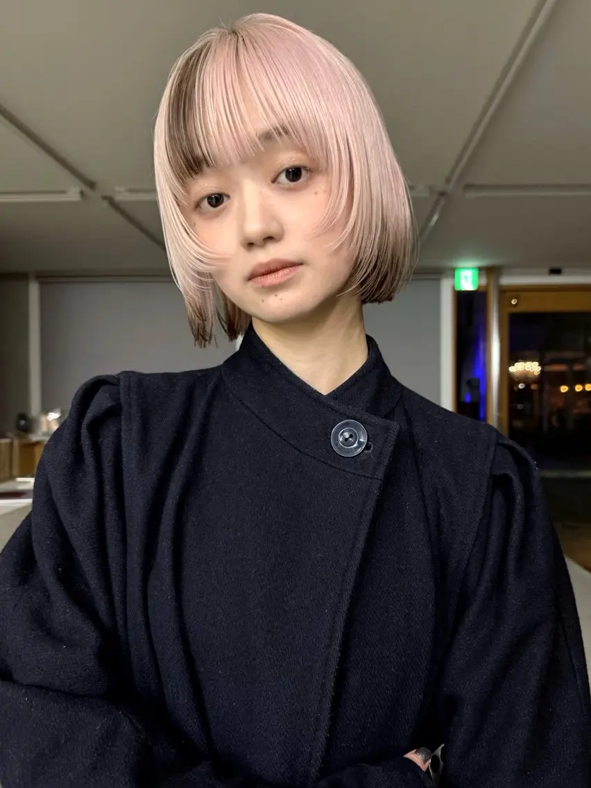 ショート カラー デザインカラー カット ヘアカラー トリートメント Kaito🐶 /デザイン/レイヤーのヘアスタイル