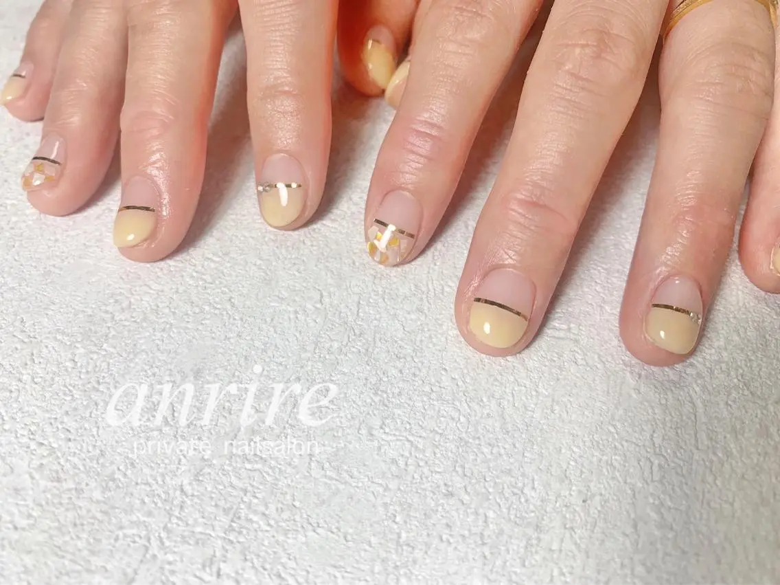 ネイル ハンドネイル nailsalon anrireのネイルデザイン