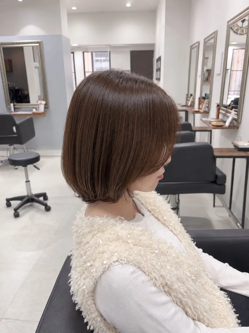 カラー 石渡 美涼のヘアスタイル