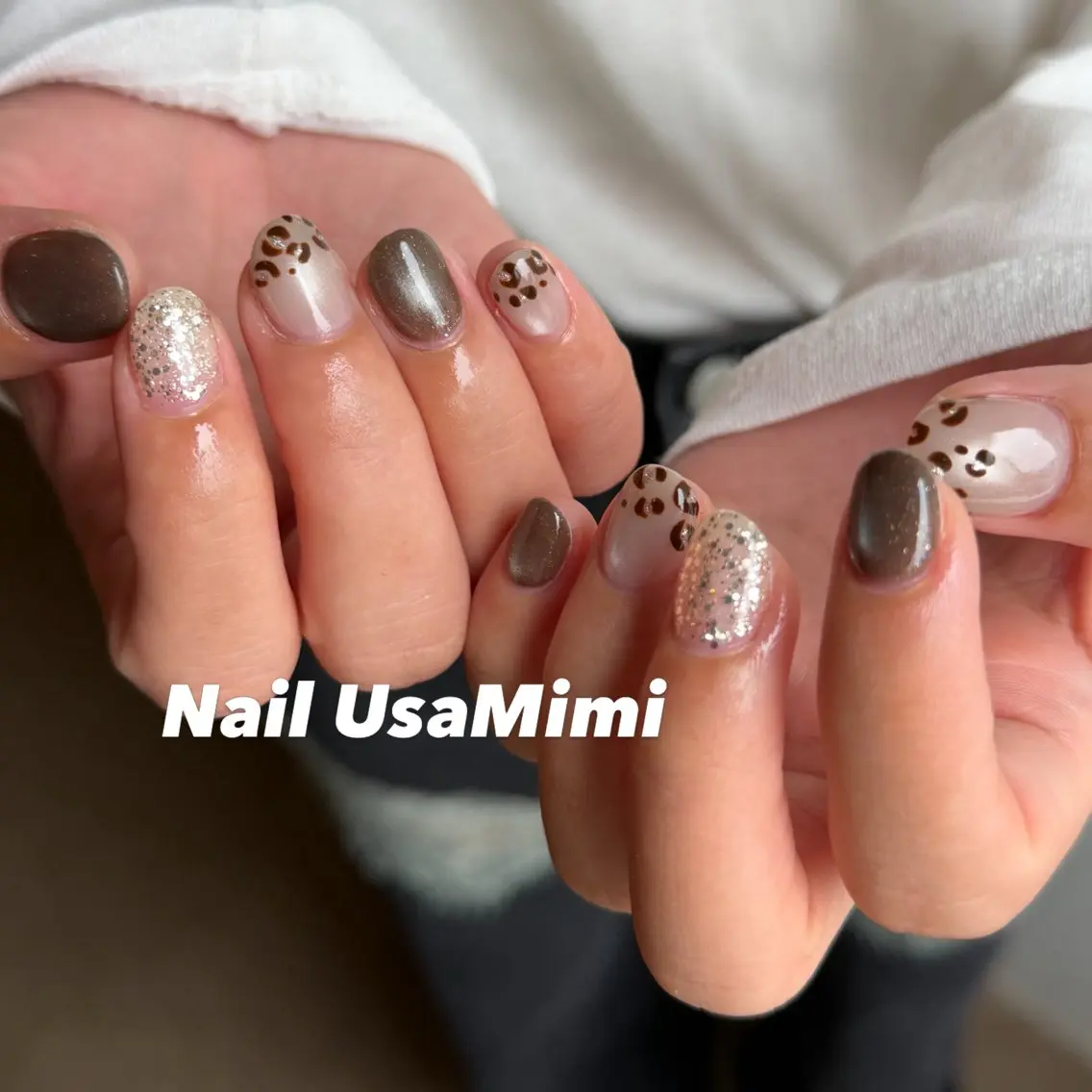 ネイル フットネイル ジェルネイル マグネットネイル 持ち込み ワンカラーネイル ハンドネイル 本町ネイルNail UsaMimiのネイルデザイン