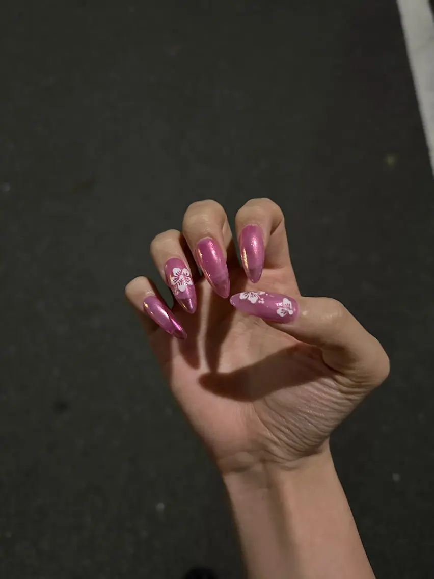 ネイル クリアネイル ハンドネイル mélty HINAのネイルデザイン