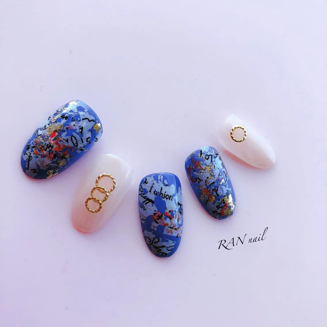 ネイル フラワーネイル ハンドネイル フットネイル RAN nailのネイルデザイン
