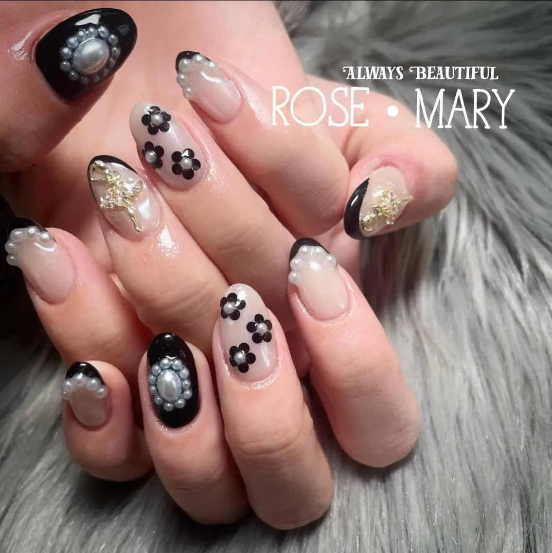 ネイル ハンドネイル ROSE・MARY 木村のネイルデザイン