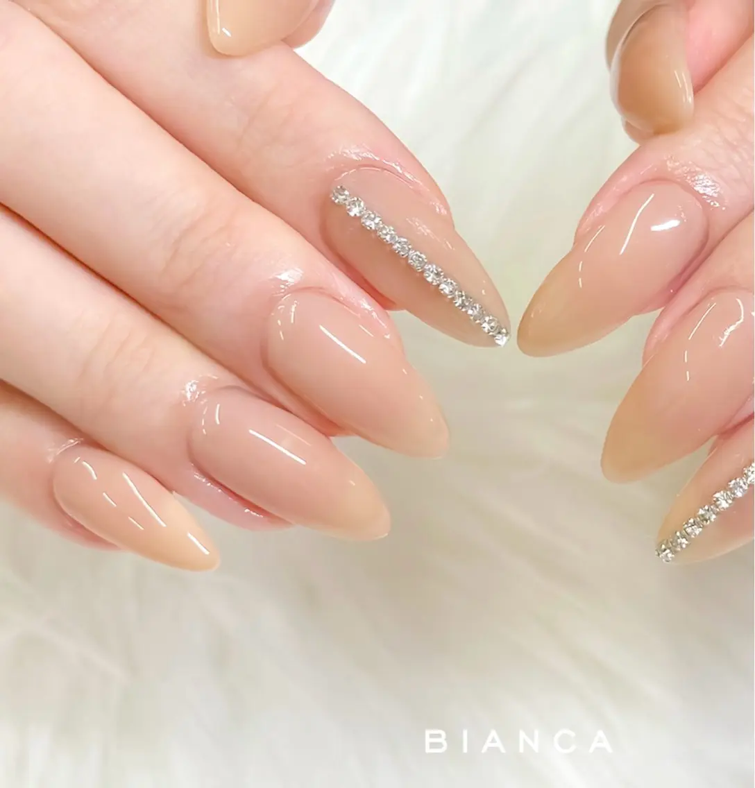 ネイル ハンドネイル Bianca 小岩 manatsu🌻のネイルデザイン