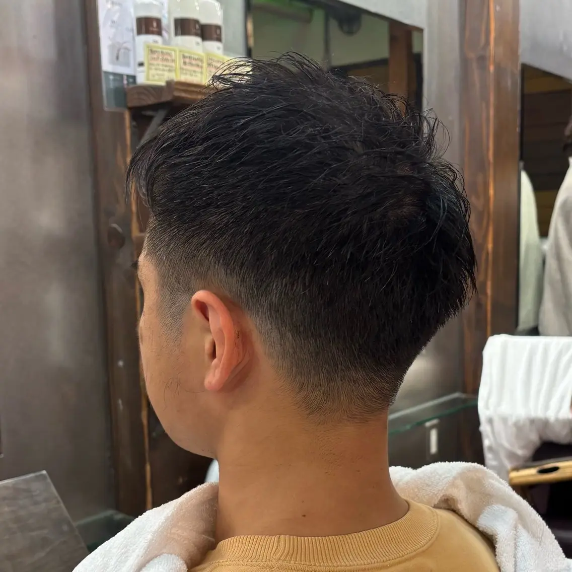 ショート メンズ 永村 大樹のヘアスタイル