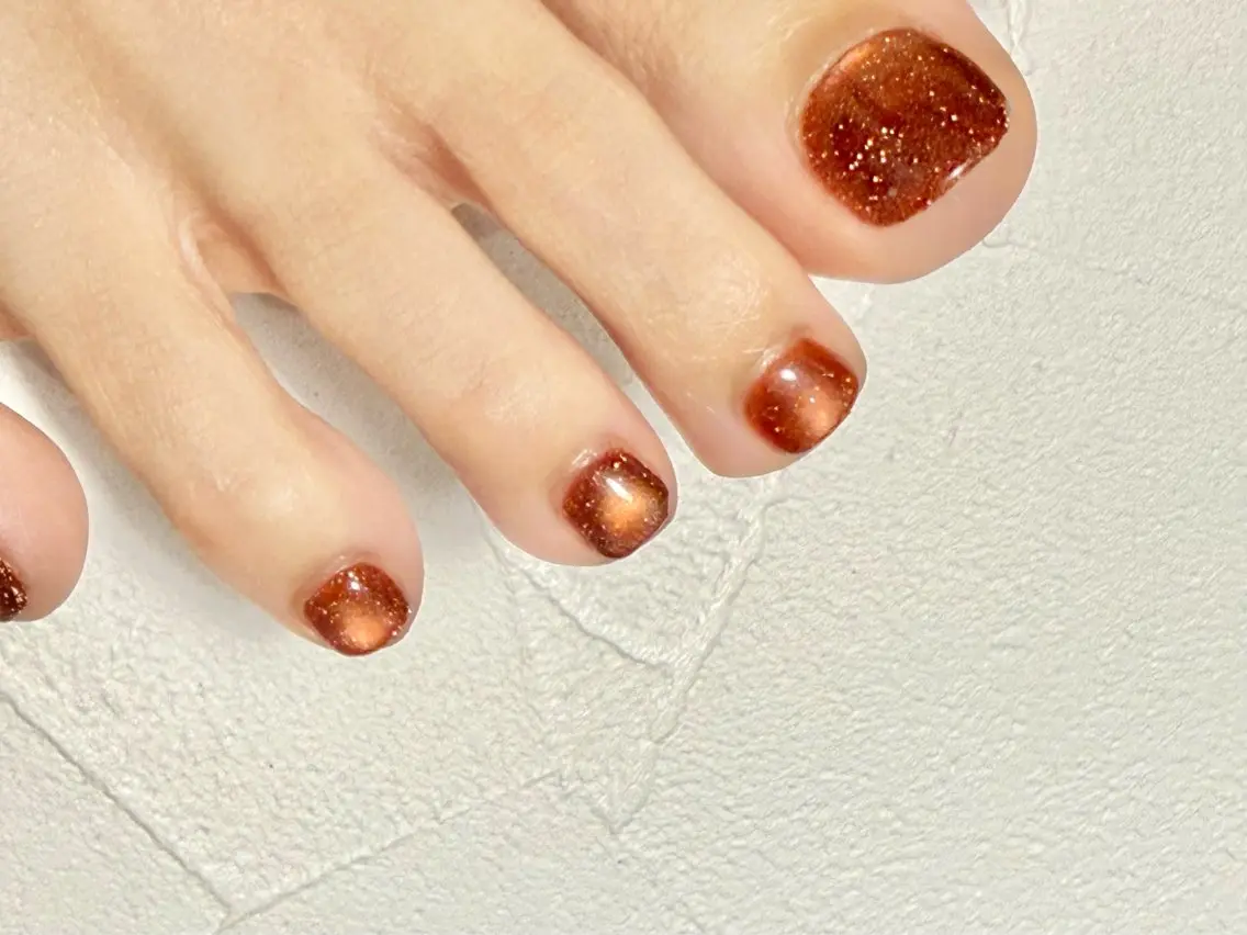 ネイル フットネイル フットネイル Lia nail大宮 勝俣のネイルデザイン