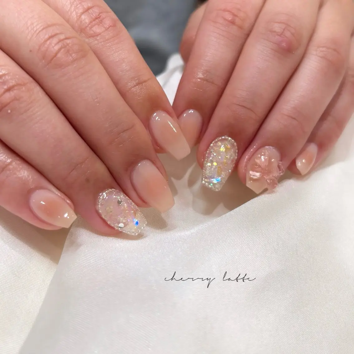 ネイル チークネイル LUCY心斎橋/ 💍Saki💍のネイルデザイン