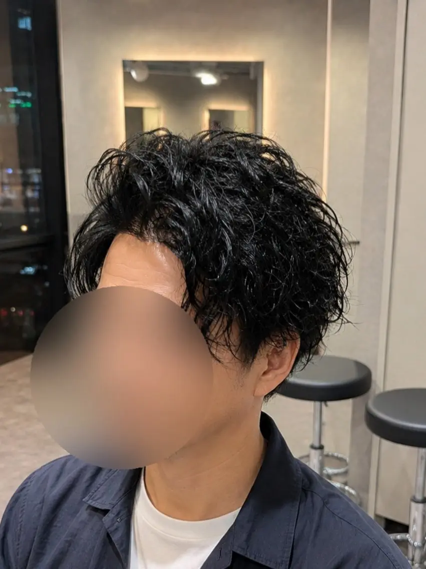 グレイカラー(白髪染め)+シャンプーブローの写真