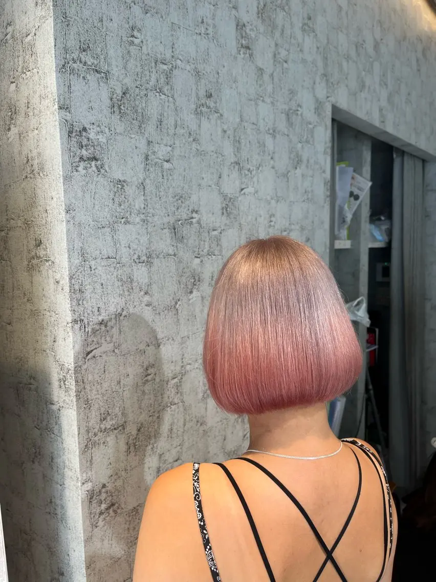 ショート カラー ヘアカラー ✨髪質改善カラー✨ ななみのヘアスタイル