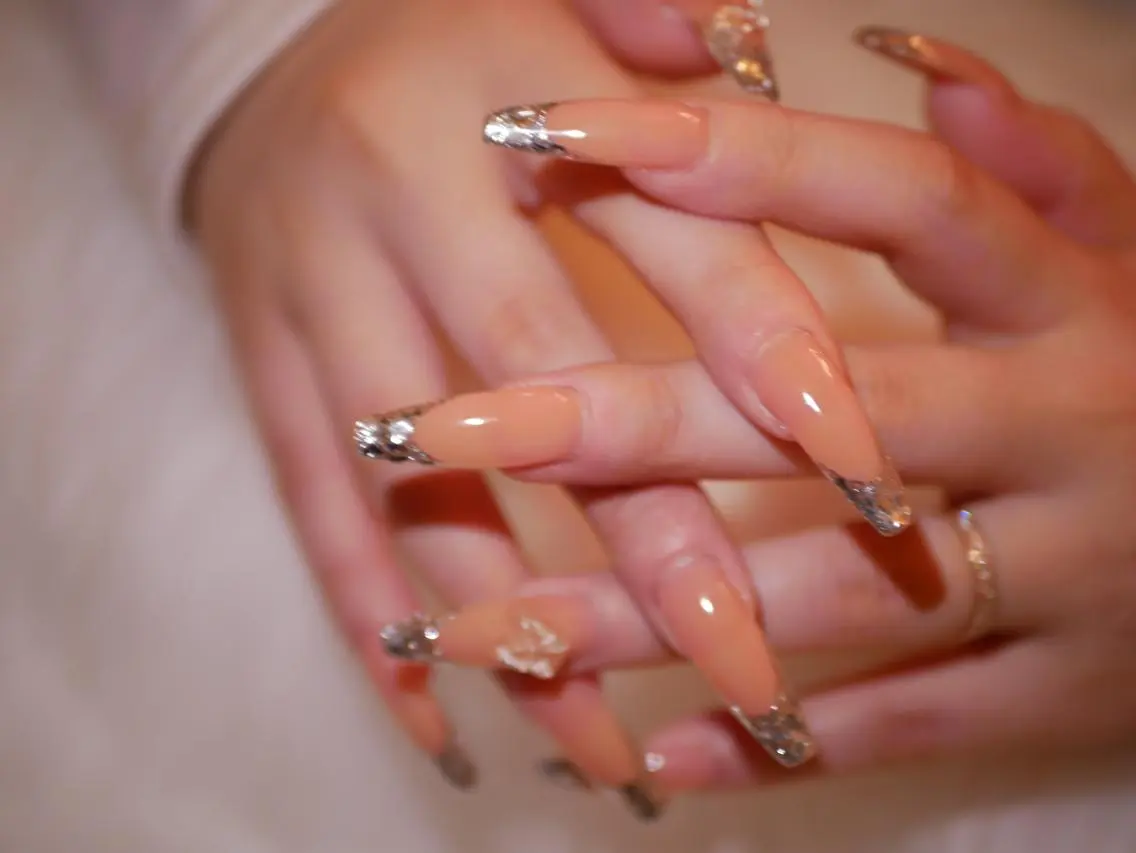 ネイル フレンチネイル ガラスフレンチ ufu.nail yuukiのネイルデザイン