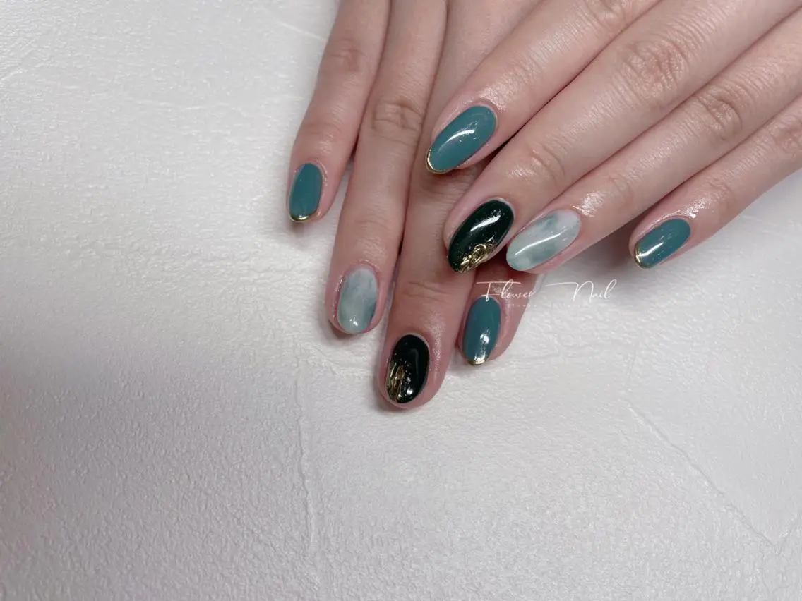 ネイル Flower nailのネイルデザイン