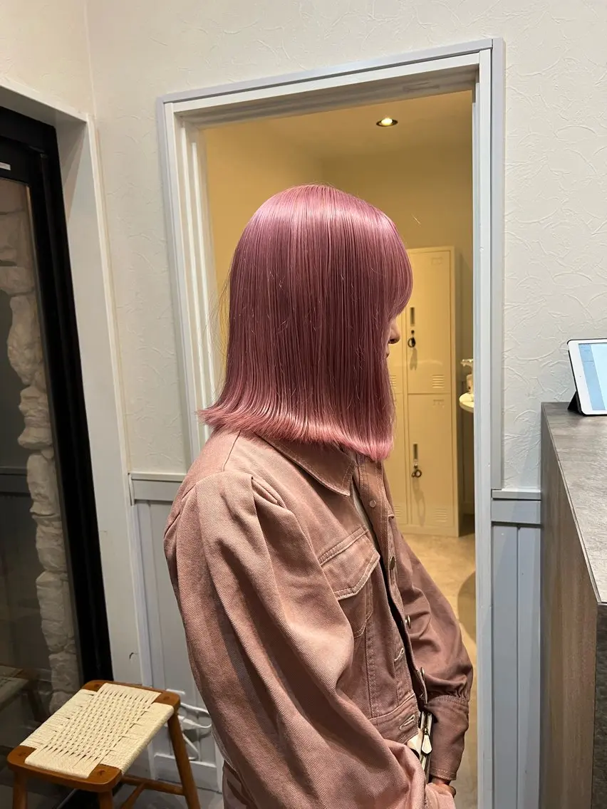 ミディアム カラー ヘアカラー トリートメント 🟤TAP🟤 木曳野　金沢店のヘアスタイル