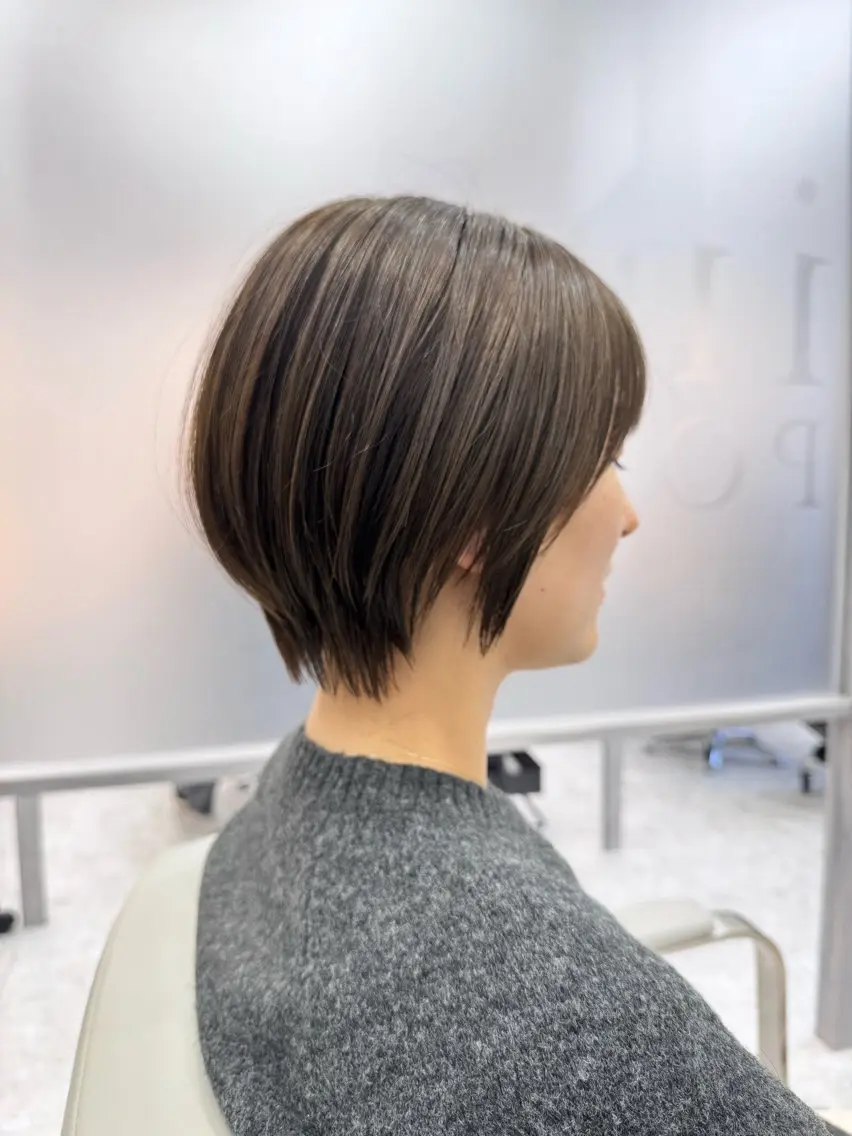 ショート ショートボブ ボブ 髪質改善 ショートヘア カット ヘアカラー 宮腰一磨 ・ショート・ボブ🌿のヘアスタイル