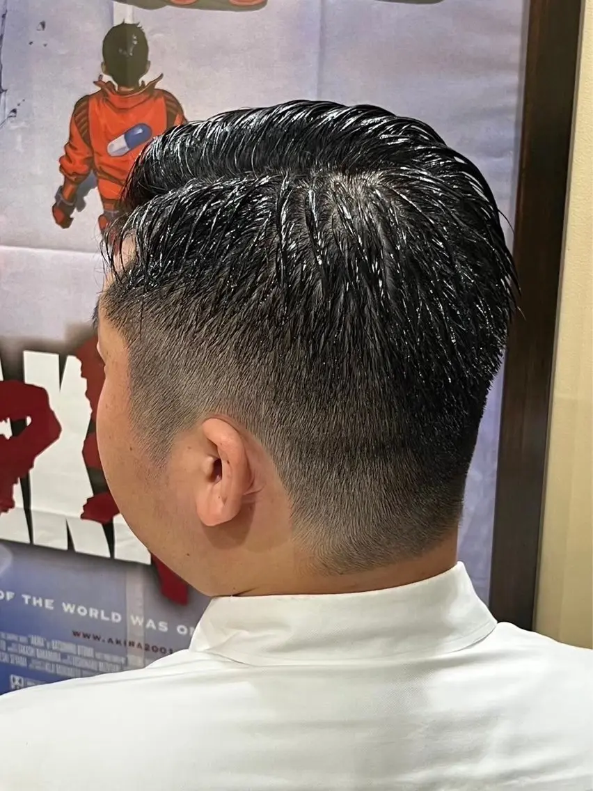 ショート メンズ 💈無料メンズカット 💈内田南風のヘアスタイル