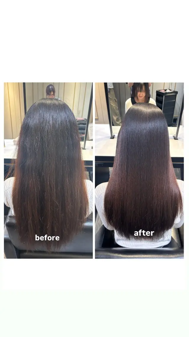 ロング 🌟髪質改善/カット みつき🌟のヘアスタイル