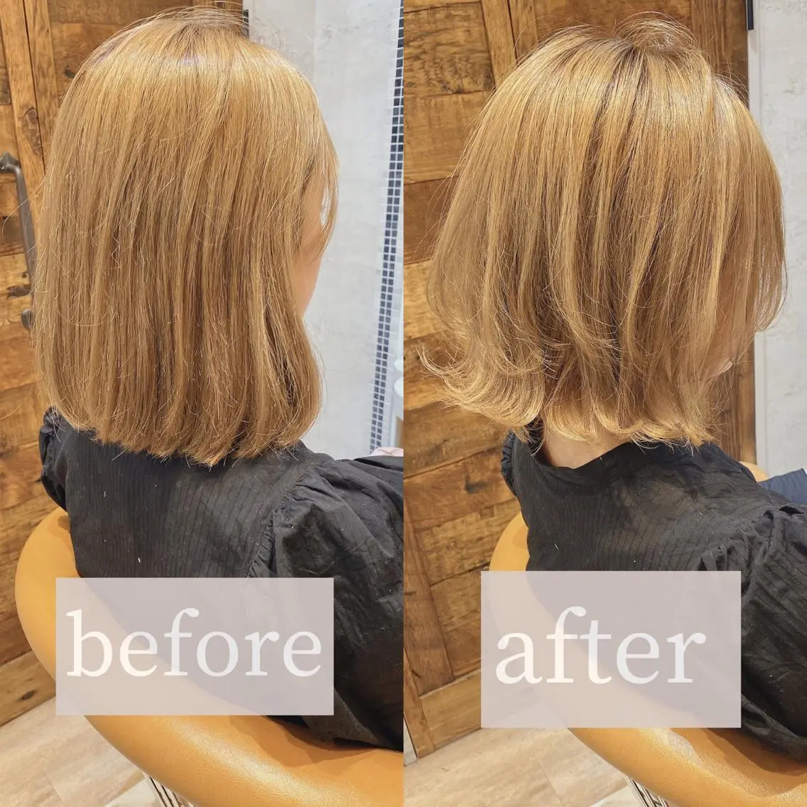 ショート カラー ボブレイヤー ベージュカラー ハイトーンカラー ハイトーンベージュ ボブ カット ヘアカラー トリートメント ツヤ髪になりたい方へ 🩷柴田知亜希のヘアスタイル