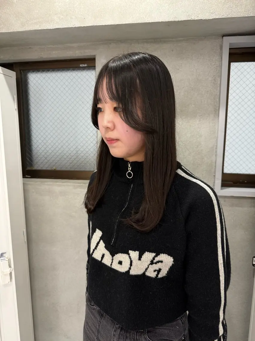 カット sena⌇ベージュ⌇ ブリーチなしWカラーのヘアスタイル