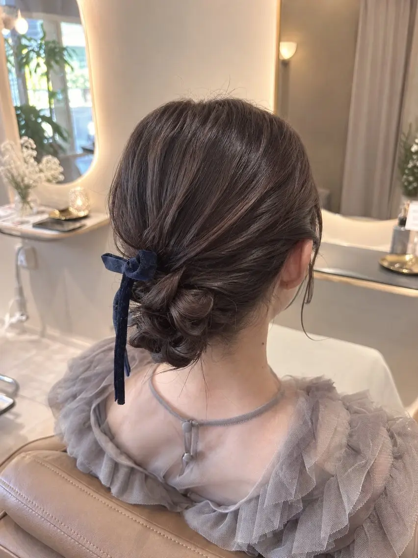 ヘアアレンジ ヘアセット 高橋 那美のヘアスタイル