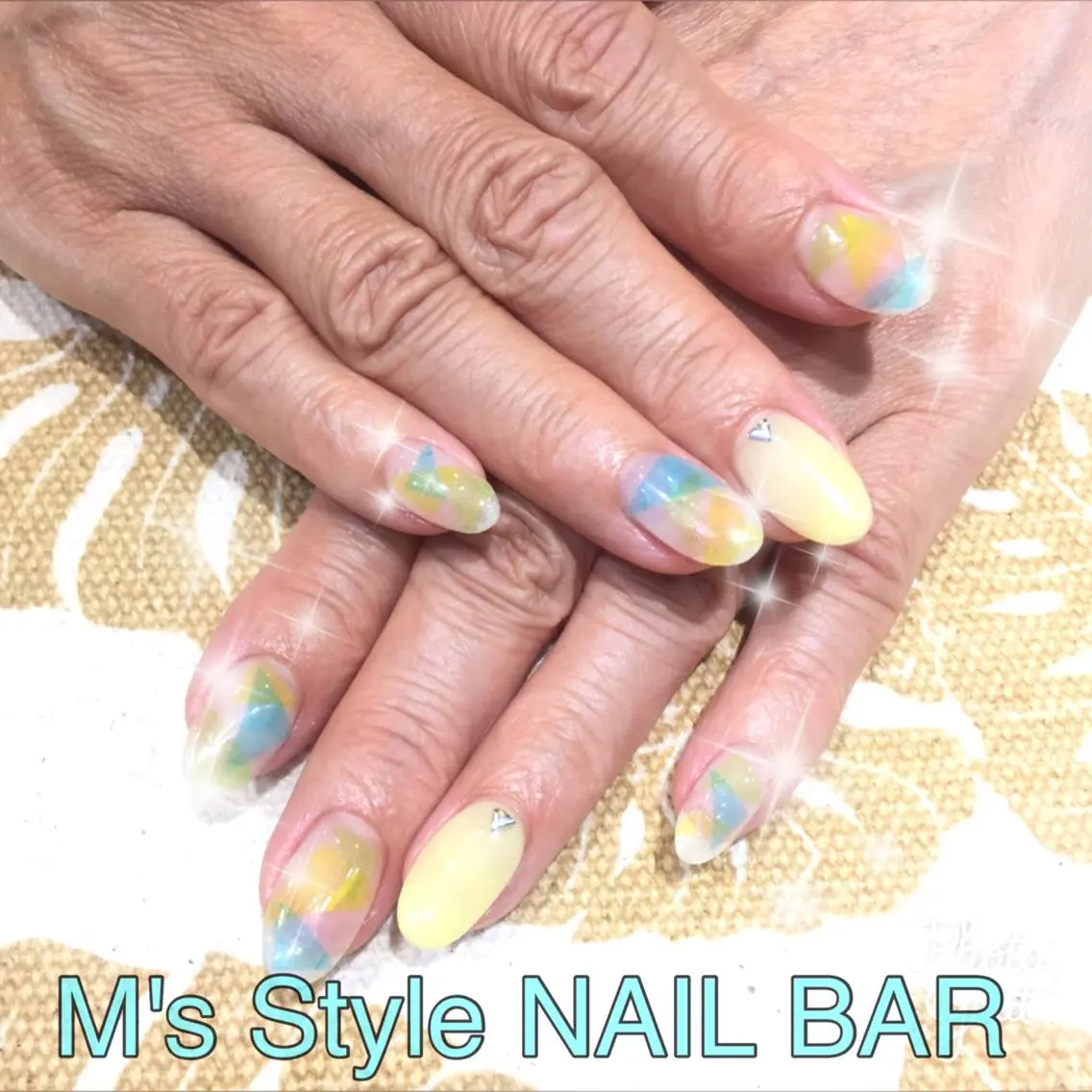 ネイル クリアネイル ハンドネイル M's Style NAIL BARのネイルデザイン