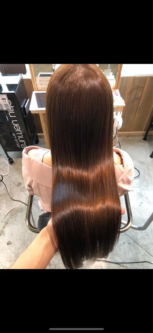 《初回限定》🌸カット+ツヤ縮毛矯正+1stepトリートメント🌸の写真