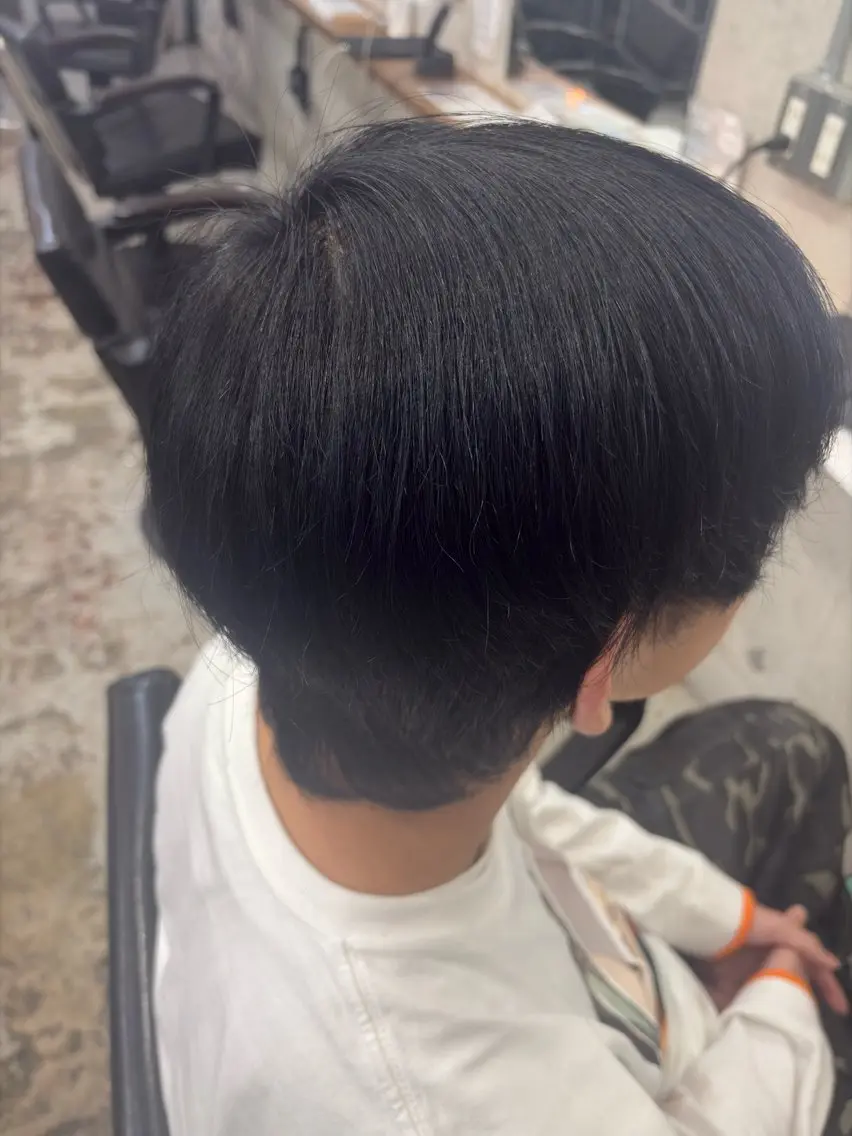 メンズ ヘアカラー 徳 拓身のヘアスタイル