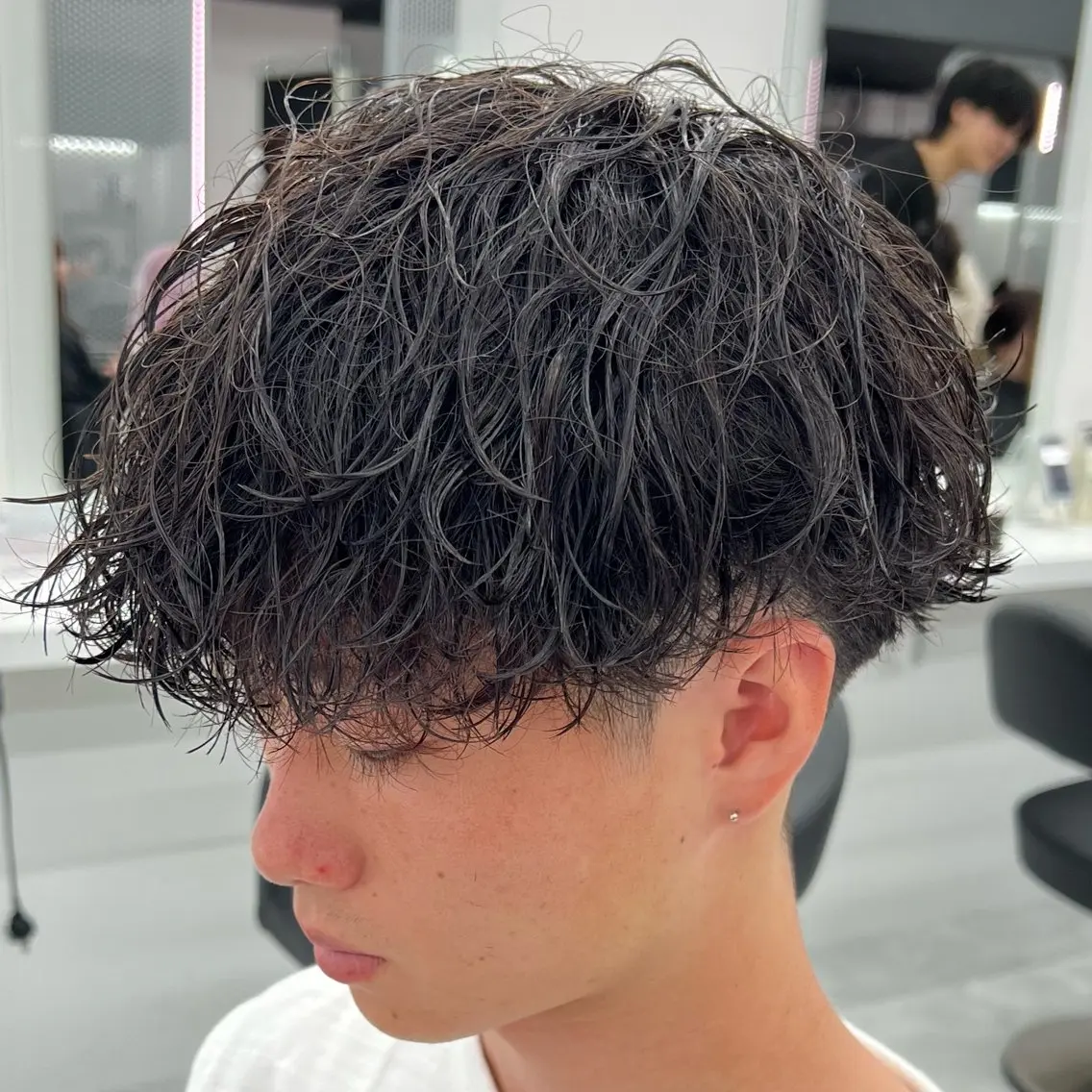 初パーマでも安心◎似合わせメンズカット+パーマ(カウンセリング重視)¥6,600の写真