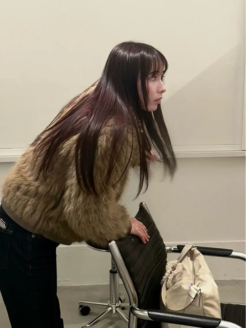 カラー 透明感艶カラー/ リュウジンキョウカのヘアスタイル