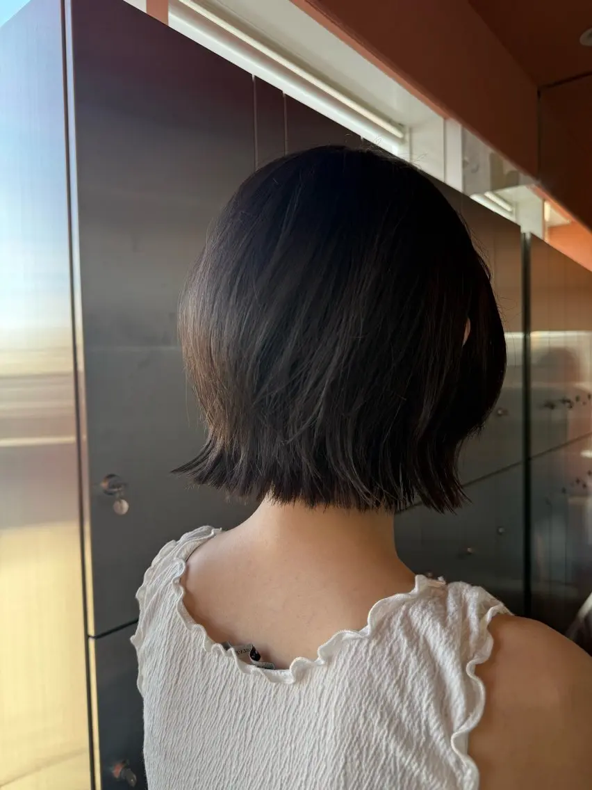 カラー ボブ カット ヘアカラー トリートメント 表参道/ボブカット 岩倉稜真のヘアスタイル