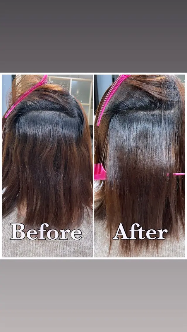 パーマ 縮毛矯正 渡辺 あいかのヘアスタイル