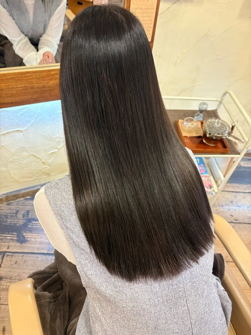 ロング 柘植 雅大のヘアスタイル