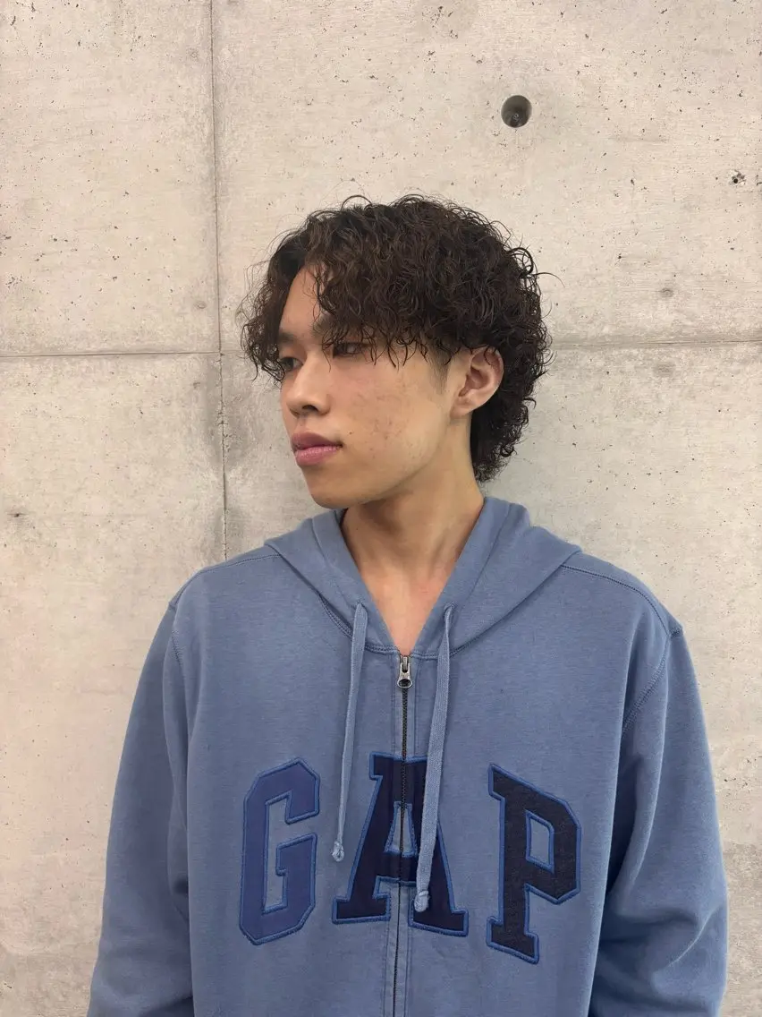 ショート パーマ メンズ メンズパーマ プードルパーマ プードルパーマ カット メンズ特化🫧 YUSUKE🫧のヘアスタイル