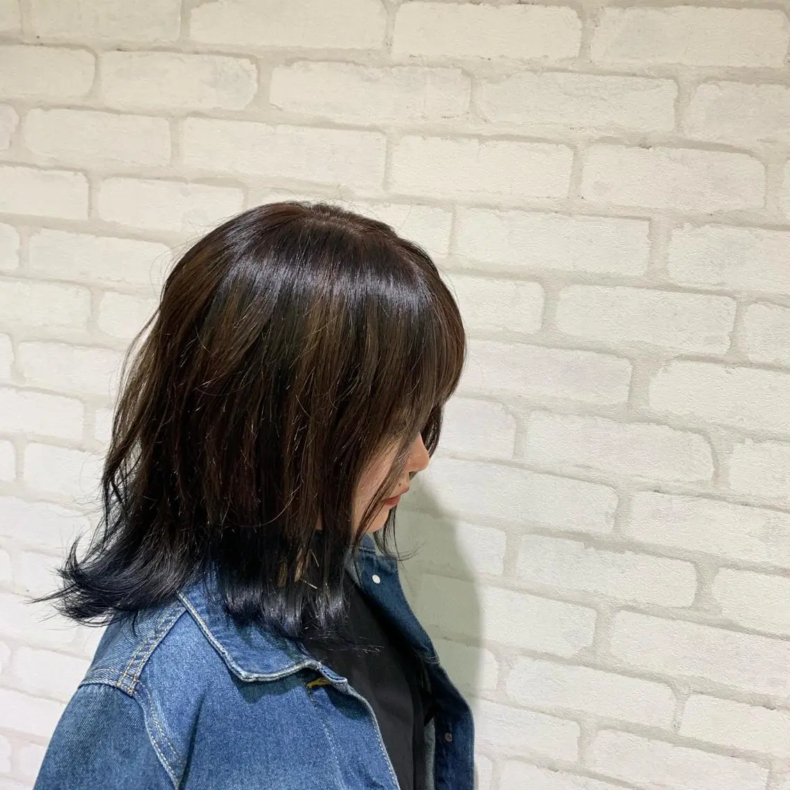 ミディアム カラー メンズ 韓国風特化 池田一之のヘアスタイル