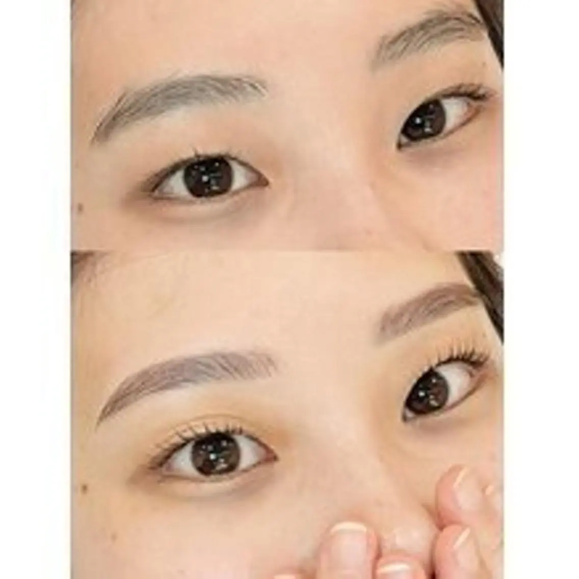【眉WAX無料モデル】まつ毛パーマ＋アイブロウWAX ￥4500の写真
