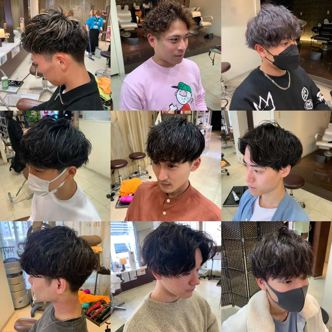 【誰でも使える】メンズカット+パーマ¥10000の写真