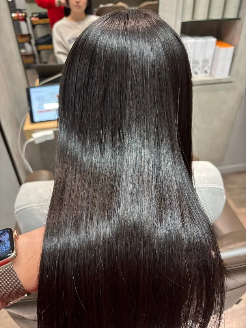 ロング PANOLA下北沢 中川夢菜のヘアスタイル