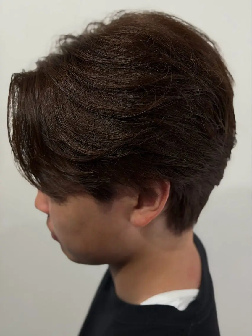 【モデル様募集】🌟メンズセンターパートカット➕カラー➕1stepトリートメント🌟の写真