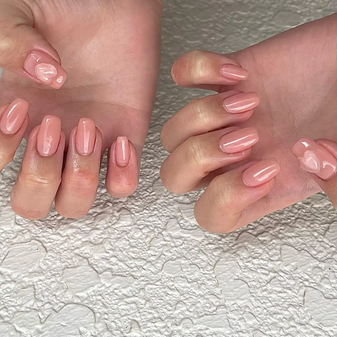 ネイル ワンカラーネイル ハンドネイル Nailsalon BLOOM🌷 山崎のネイルデザイン