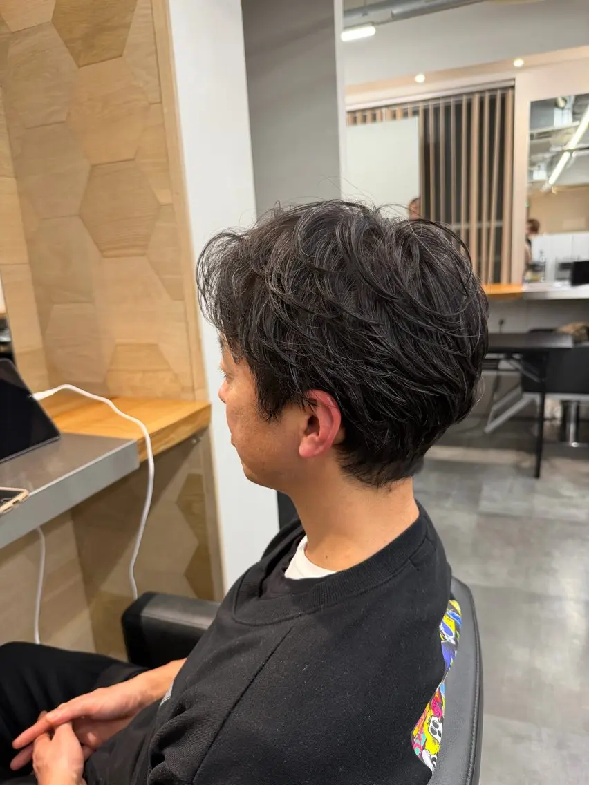 パーマ 江藤 かえでのヘアスタイル