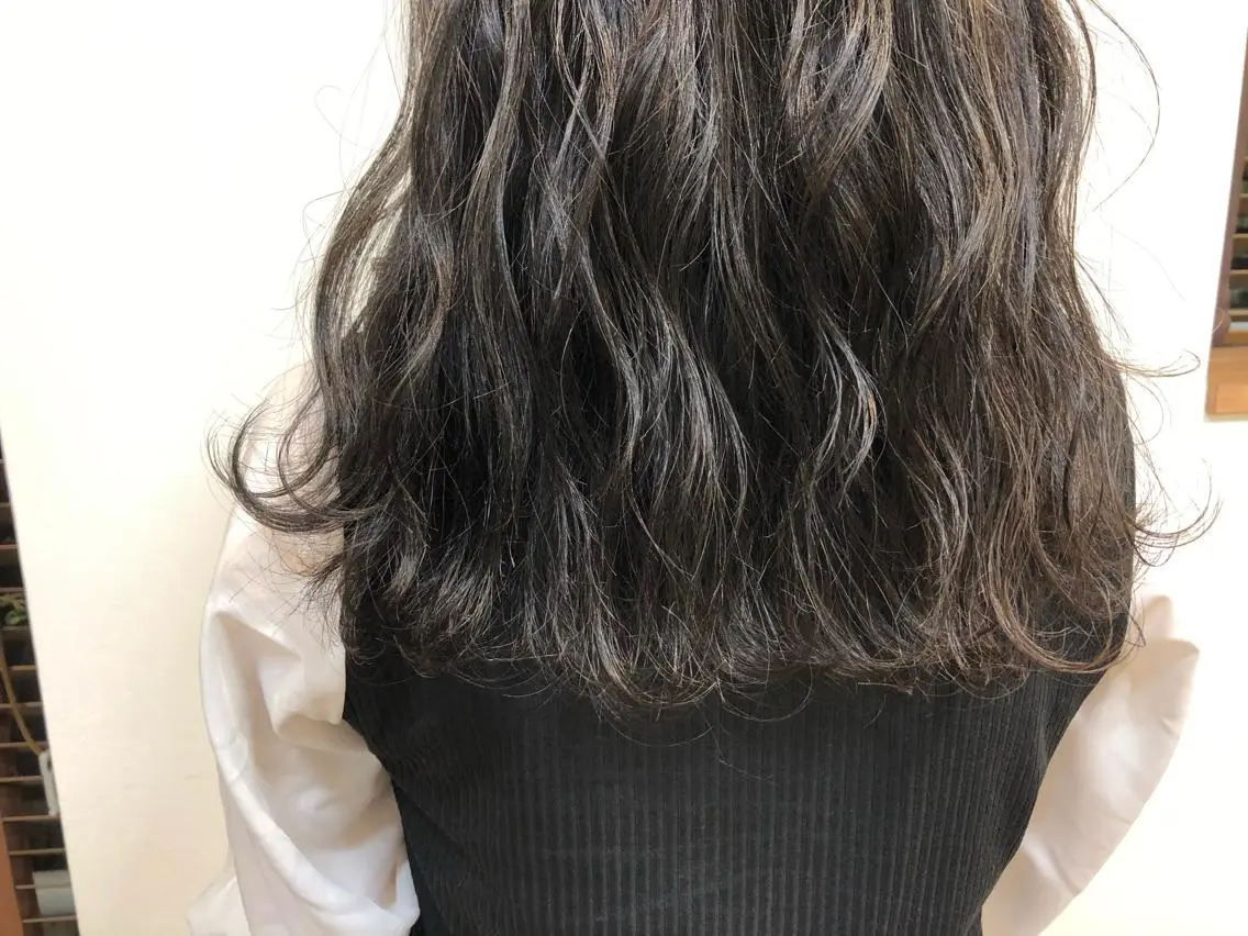 ミディアム カラー ❣️倉敷❣️美髪 カラー能登一成のヘアスタイル