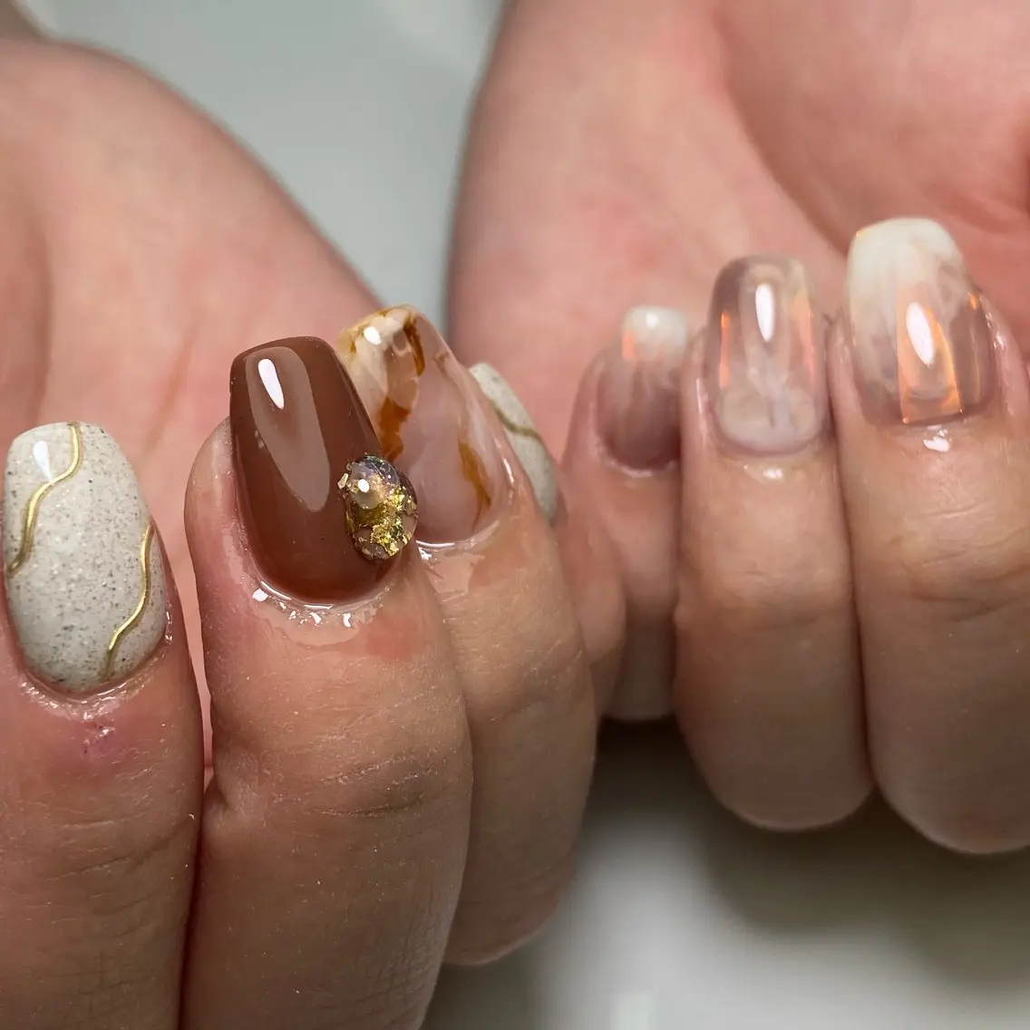 ネイル ハンドネイル nail salon Lumièreのネイルデザイン