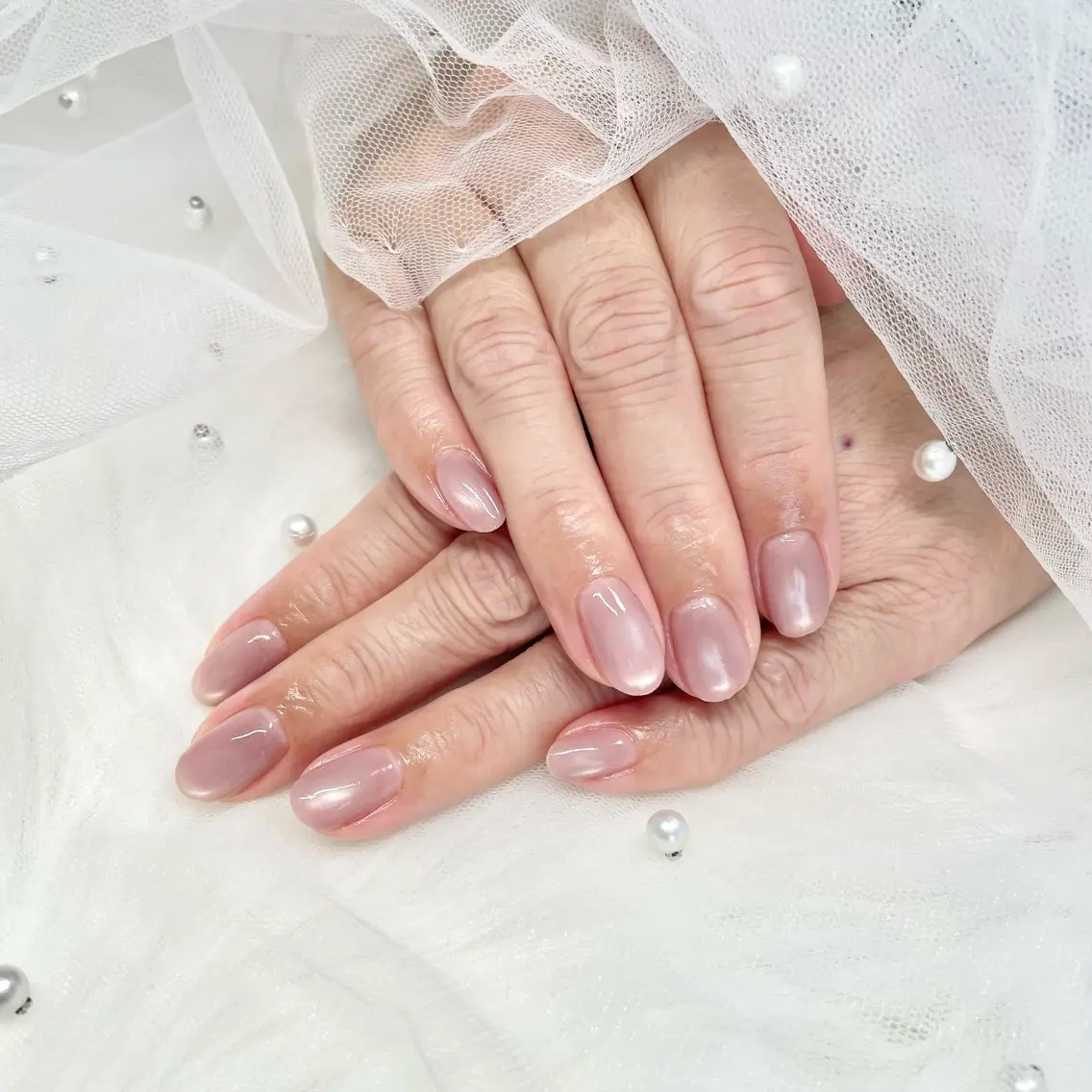 ネイル マグネットネイル マグネットワンカラー ワンカラーネイル K NAILのネイルデザイン