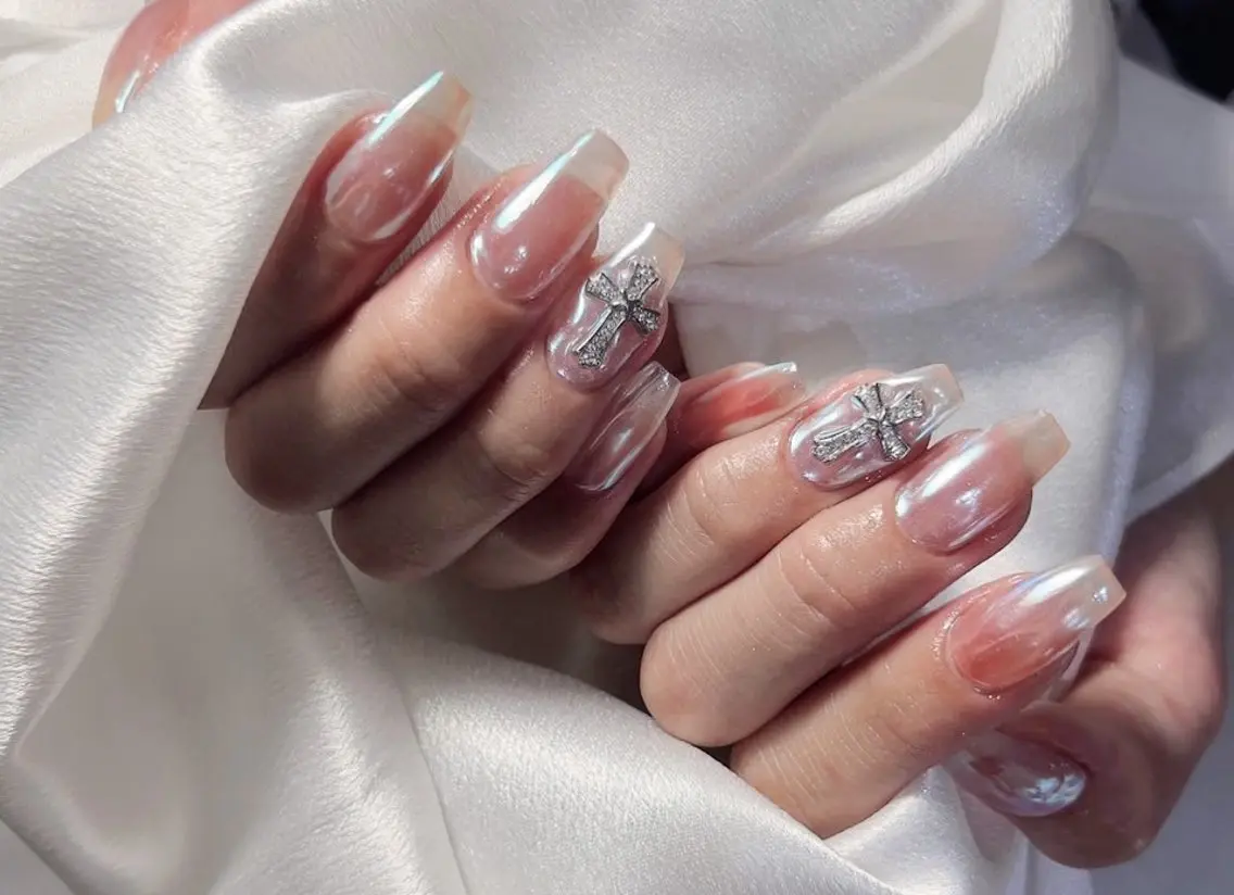 ネイル フットネイル ジェルネイル マグネットネイル ミラーネイル ワンカラーネイル Sunset Nail 柏のネイルデザイン