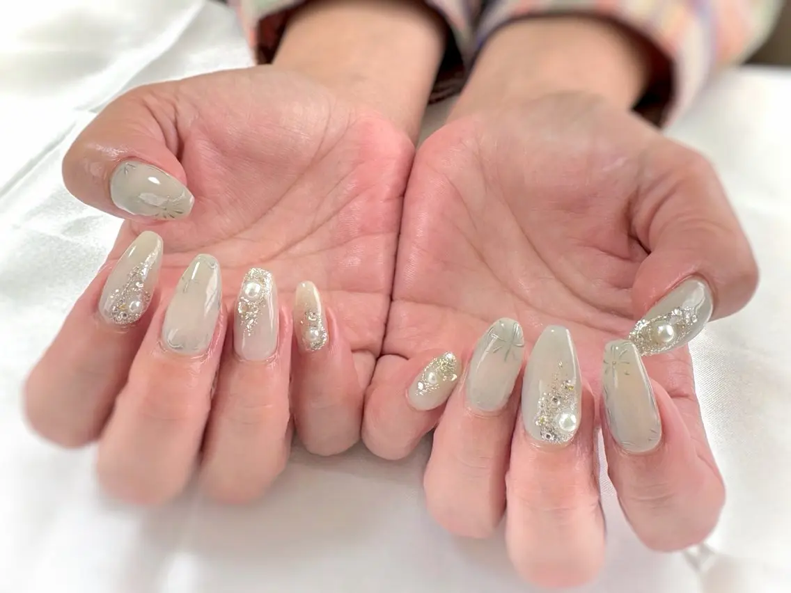 ネイル ハンドネイル Nail salon Cielel⟡Ayaのネイルデザイン