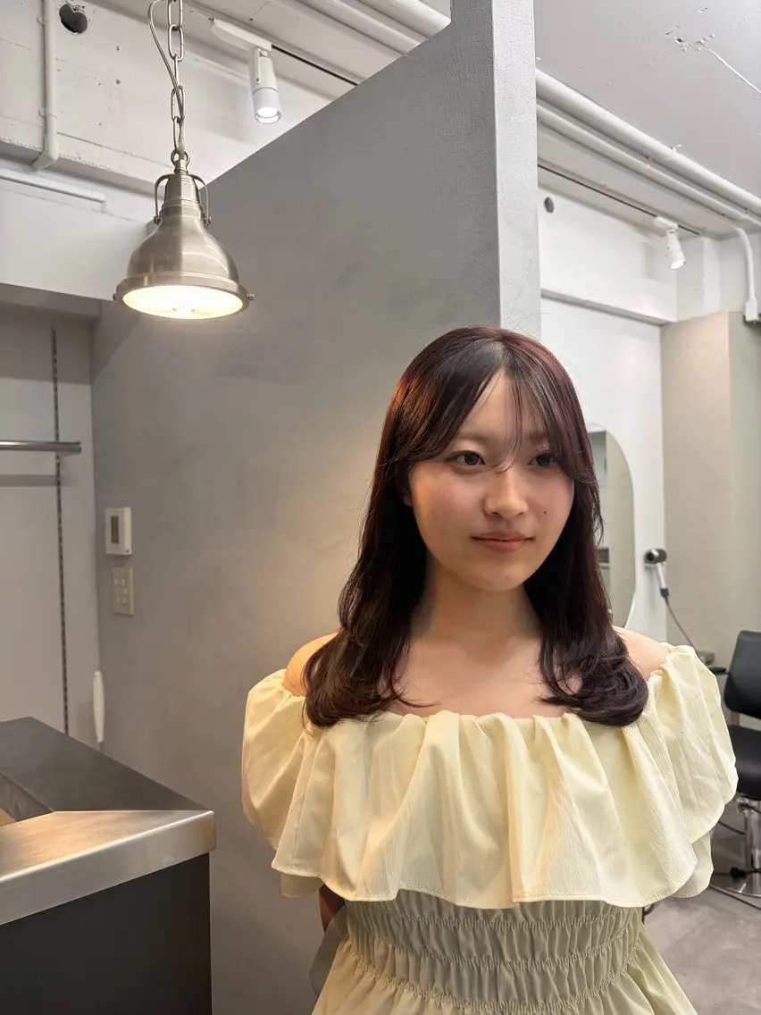 ロング ヘアカラー トリートメント Rhapsody cocomiのヘアスタイル