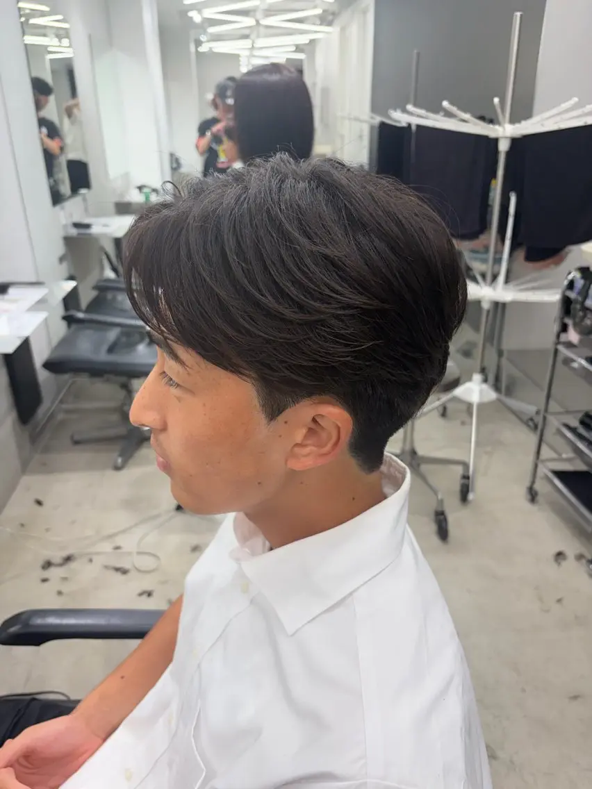 パーマ メンズ パーマ 名古屋シャドウパーマ 小川聡太のヘアスタイル