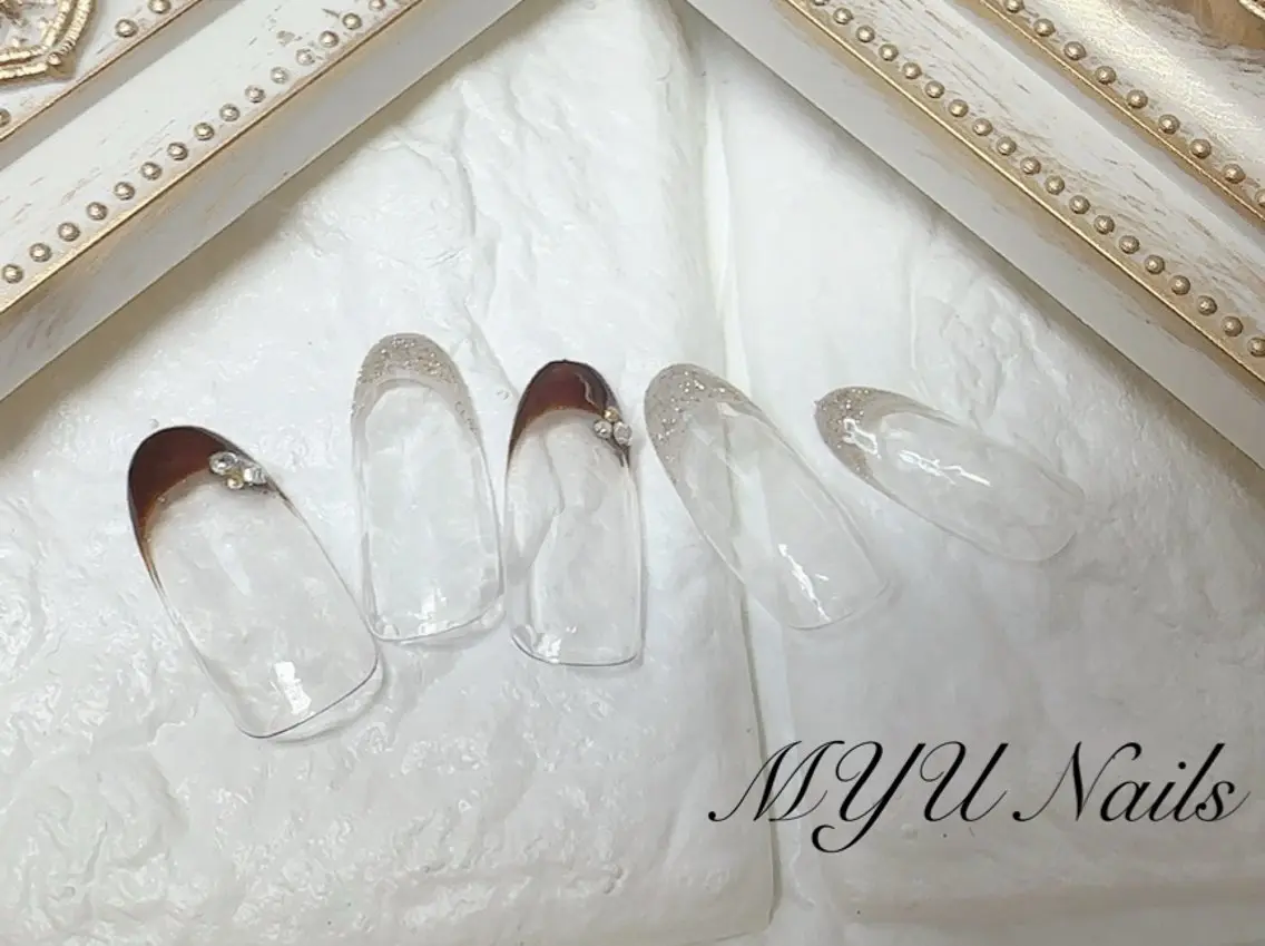 ネイル ニュアンスネイル🌈 MYU Nailsのネイルデザイン