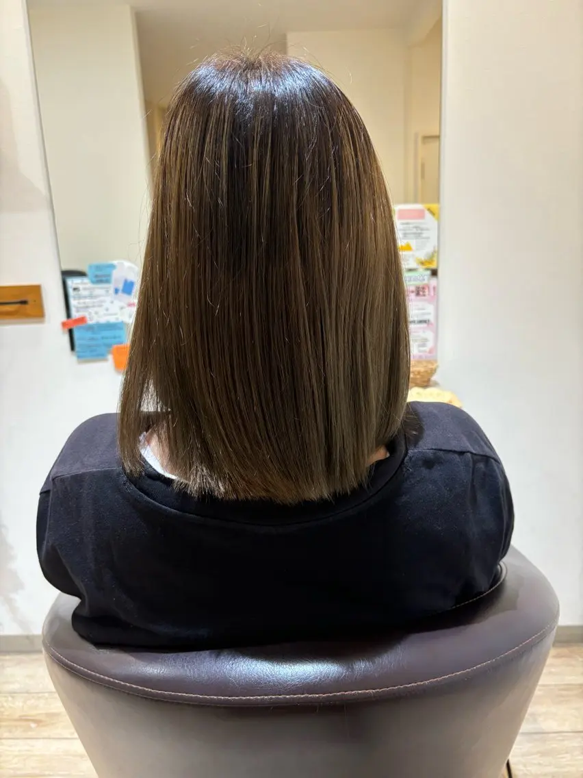 ミディアム 小林 峻也のヘアスタイル